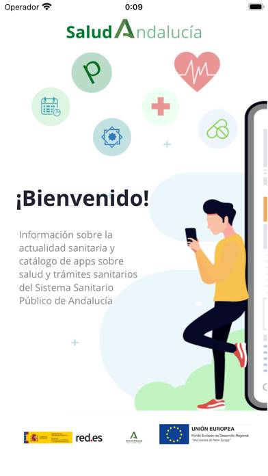 Salud Andalucía Captura de pantalla de la aplicación #1