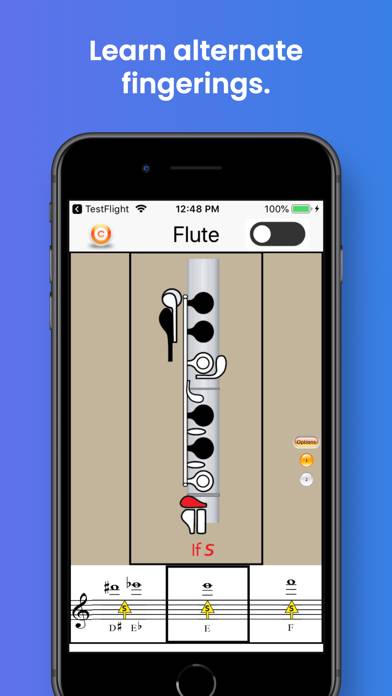Flute Fingering & Tuning App screenshot #4