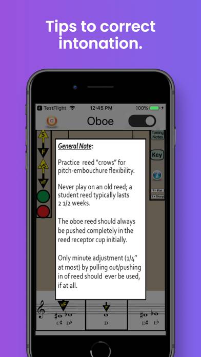 Oboe Fingering & Tuning App screenshot #3
