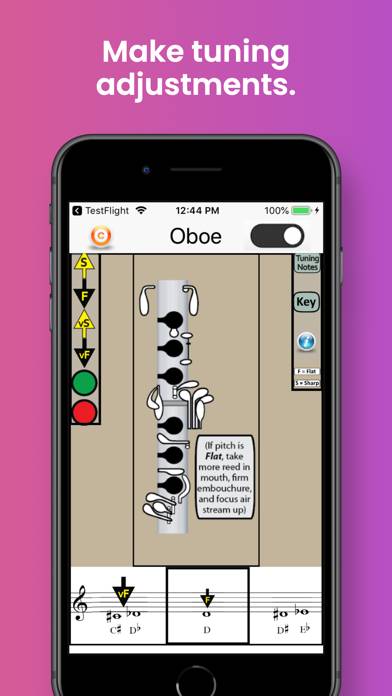 Oboe Fingering & Tuning App screenshot #6