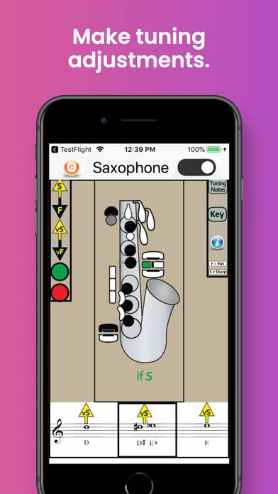 Saxophone Fingering & Tuning App screenshot #6