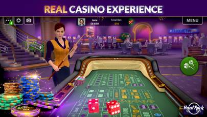 Hard Rock Blackjack & Casino Schermata dell'app #2