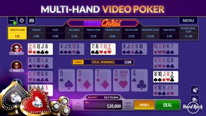 Hard Rock Blackjack & Casino Schermata dell'app #5