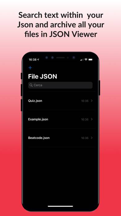 JSON Viewer Capture d'écran de l'application #3