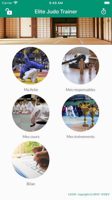 Elite Judo Trainer Ap Capture d'écran de l'application #3