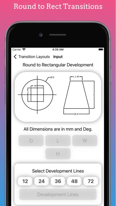 Transition Layouts Captura de pantalla de la aplicación
