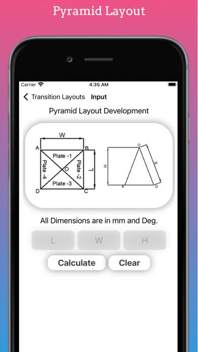 Transition Layouts Captura de pantalla de la aplicación