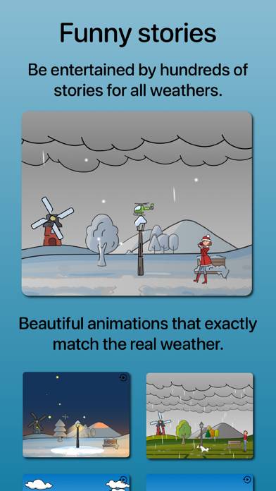 Cartoon Weather App screenshot #2