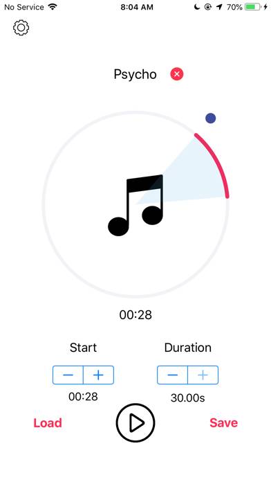 MusicToRingtone Capture d'écran de l'application #2