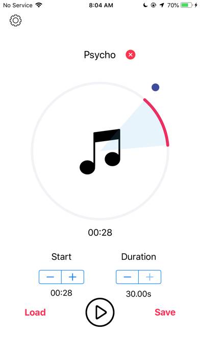 MusicToRingtone App screenshot