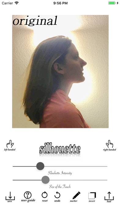 Silhouette Photo Editor App screenshot #1