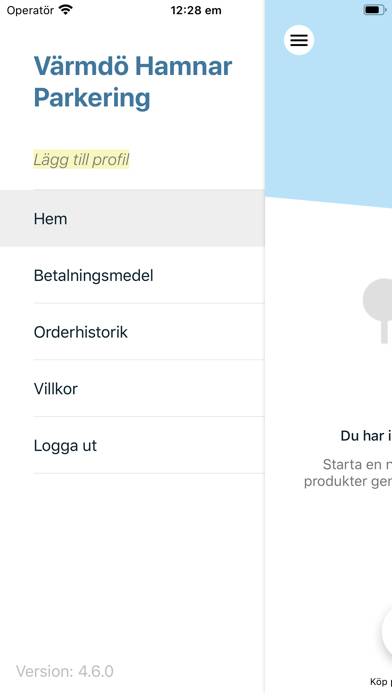 Värmdö Hamnar Parkering App screenshot #2