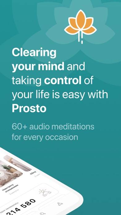 Prosto: Meditation and Sleep App screenshot #2