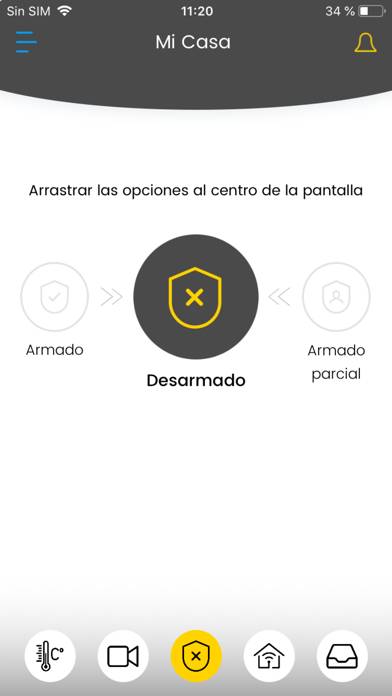 Movistar Prosegur Alarmas Captura de pantalla de la aplicación #1