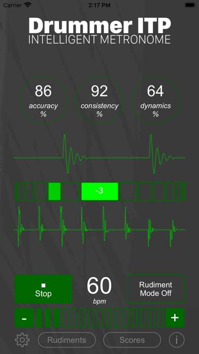 Drummer ITP - Metronome App screenshot