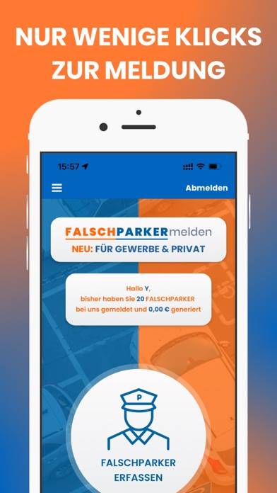 Falschparker App-Screenshot #1