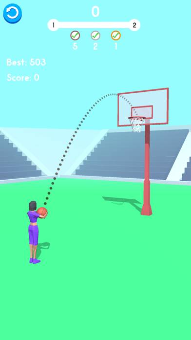 Ball Pass 3D Schermata dell'app #1