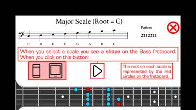 Bass Scales PRO App screenshot #2