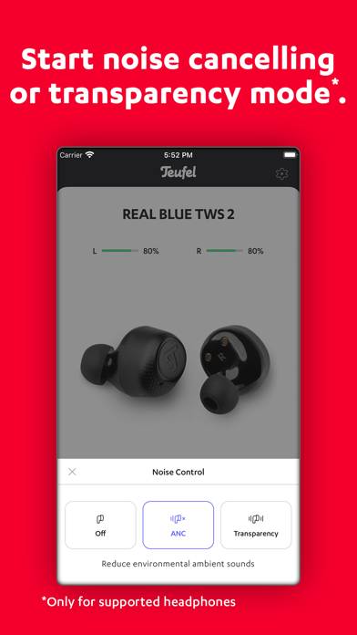 Teufel Headphones App-Screenshot #4