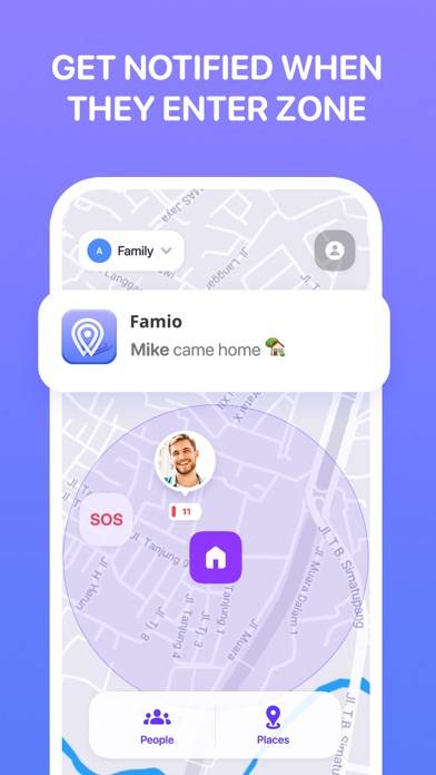 Famio: Find My Family Schermata dell'app #4