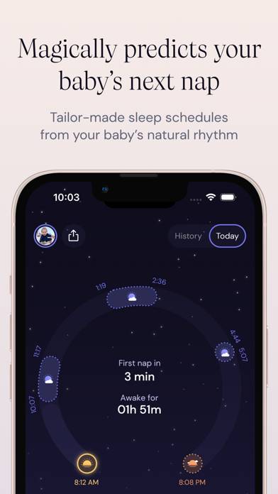 Napper: Baby Sleep Tracker App skärmdump #2