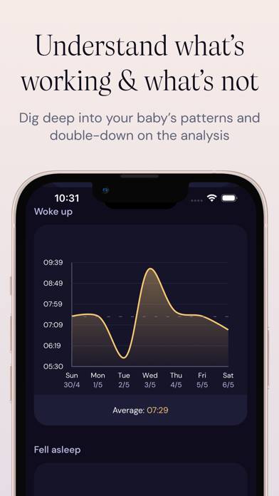 Napper: Baby Sleep Tracker App skärmdump #6