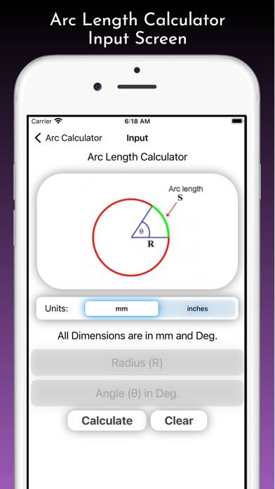 Arc Calculator Pro Capture d'écran de l'application #3