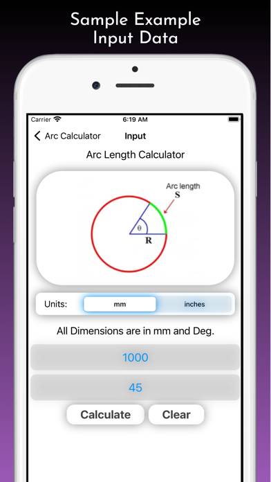 Arc Calculator Pro Capture d'écran de l'application #6