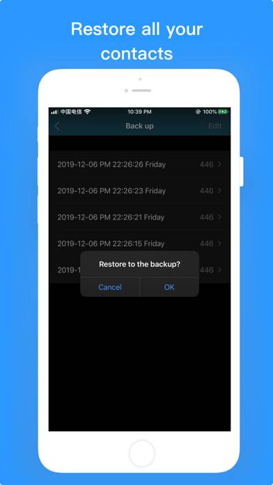 Contacts Backup－Easy Export App screenshot #4