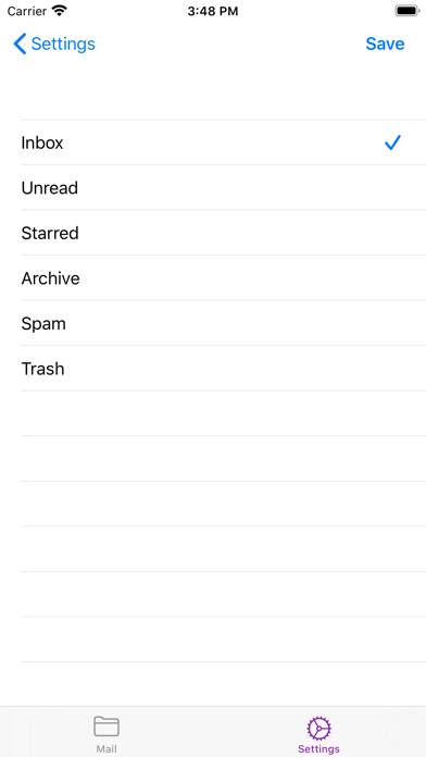MiniMail for Yahoo Mail App screenshot #3
