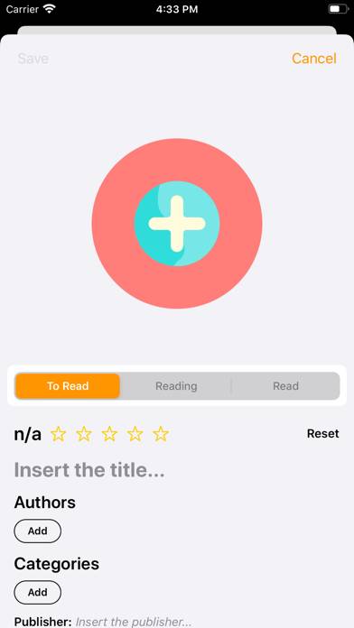 Book Tracker: Reading list Schermata dell'app #5