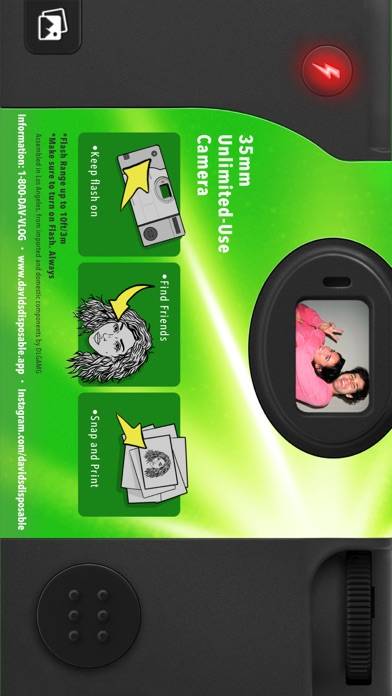 Dispo: Retro Disposable Camera Schermata dell'app #1