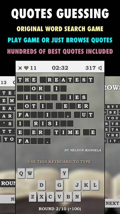 Best Quotes Guessing Game PRO screenshot