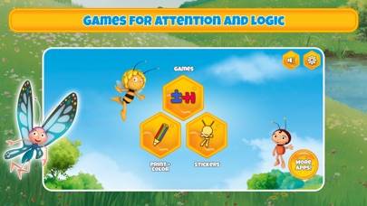 Maya the Bee's gamebox 2 game screenshot