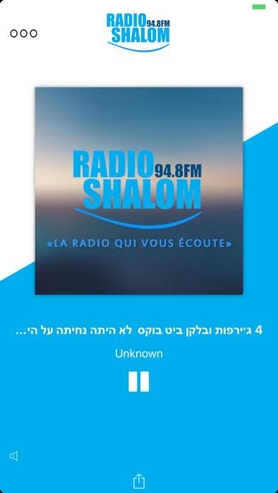 Radio Shalom Capture d'écran de l'application #1