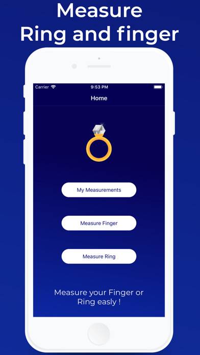 Ring Size Schermata dell'app #1