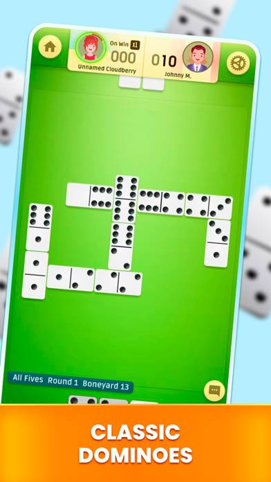 Dominoes- Classic Dominos Game Captura de pantalla de la aplicación #1