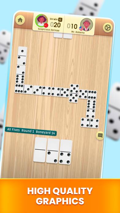 Dominoes- Classic Dominos Game Captura de pantalla de la aplicación #2