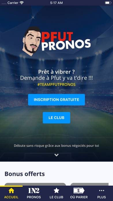 PfutPronos screenshot