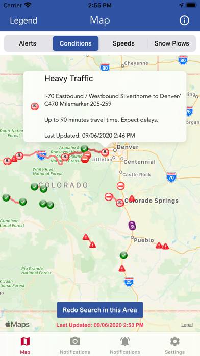 CDOT Colorado Road Conditions App screenshot #1