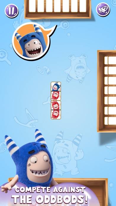 Oddbods Dominoes game screenshot