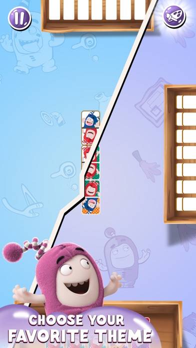 Oddbods Dominoes game screenshot