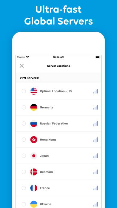 VPN for iPhone App screenshot #2