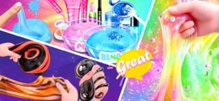 Makeup Slime: Glitter Dumpling skärmdump av spelet