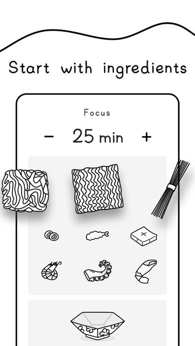 Focus Noodles-Study timer Capture d'écran de l'application #5