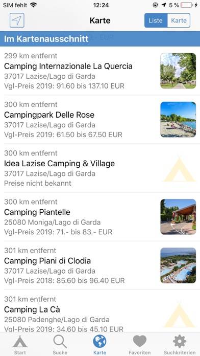 ADAC Camping / Stellplatz 2020 App-Screenshot #2