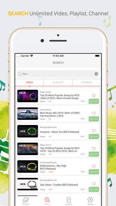 iMusi - Music Streamer & EQ skärmdump