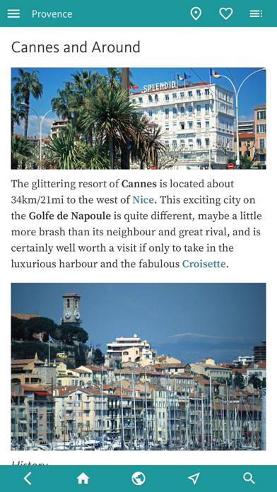 Provence’s Best: Travel Guide App screenshot