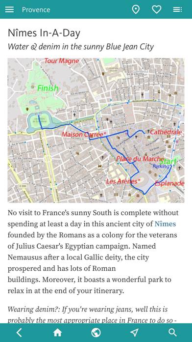 Provence’s Best: Travel Guide App screenshot