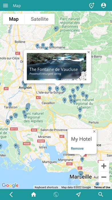 Provence’s Best: Travel Guide App screenshot